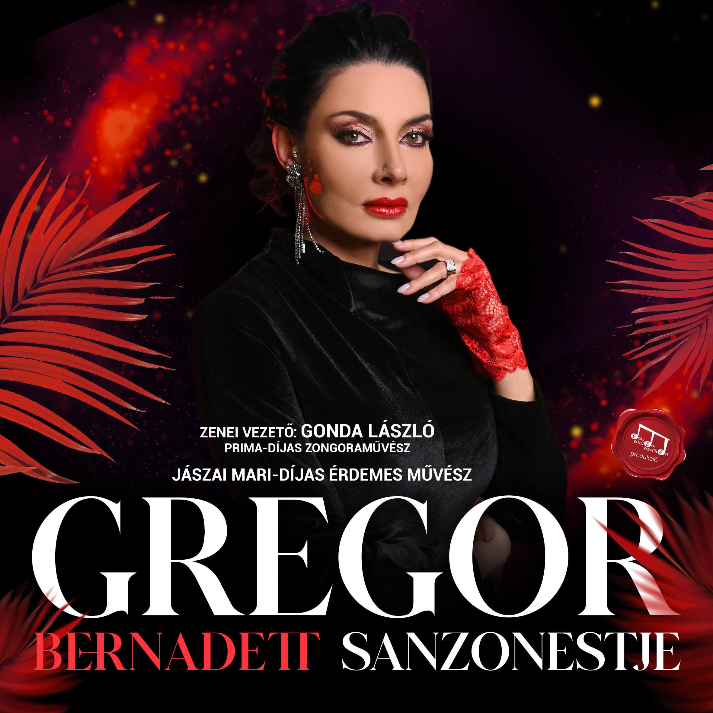GondaMusic Produkció műsorok Gregor Bernadett sanzonestje