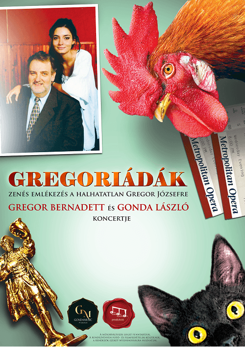 Gregoriádák - GondaMusic Produkció - Gregor Bernadett, GondaMusic Band